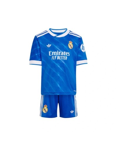 Mini Kit Adidas Real Madrid Tercera Equipación 2025-2026 Niño | Equipaciones oficiales |