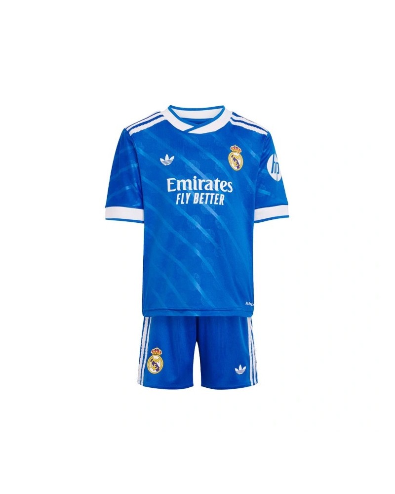 Mini Kit Adidas Real Madrid Tercera Equipación 2025-2026 Niño | Equipaciones oficiales |