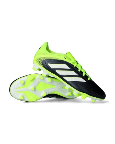 Adidas Copa Pure III Club Fg/Mg Negro/Lima | Botas de Fútbol |