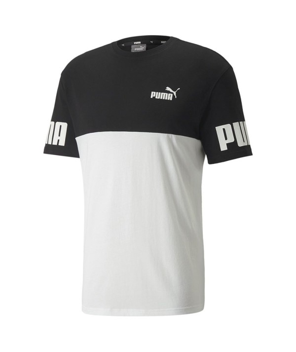 Camiseta Puma Power Colorblock M White