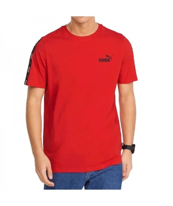 Camiseta de manga corta Puma Essentials+ M Red