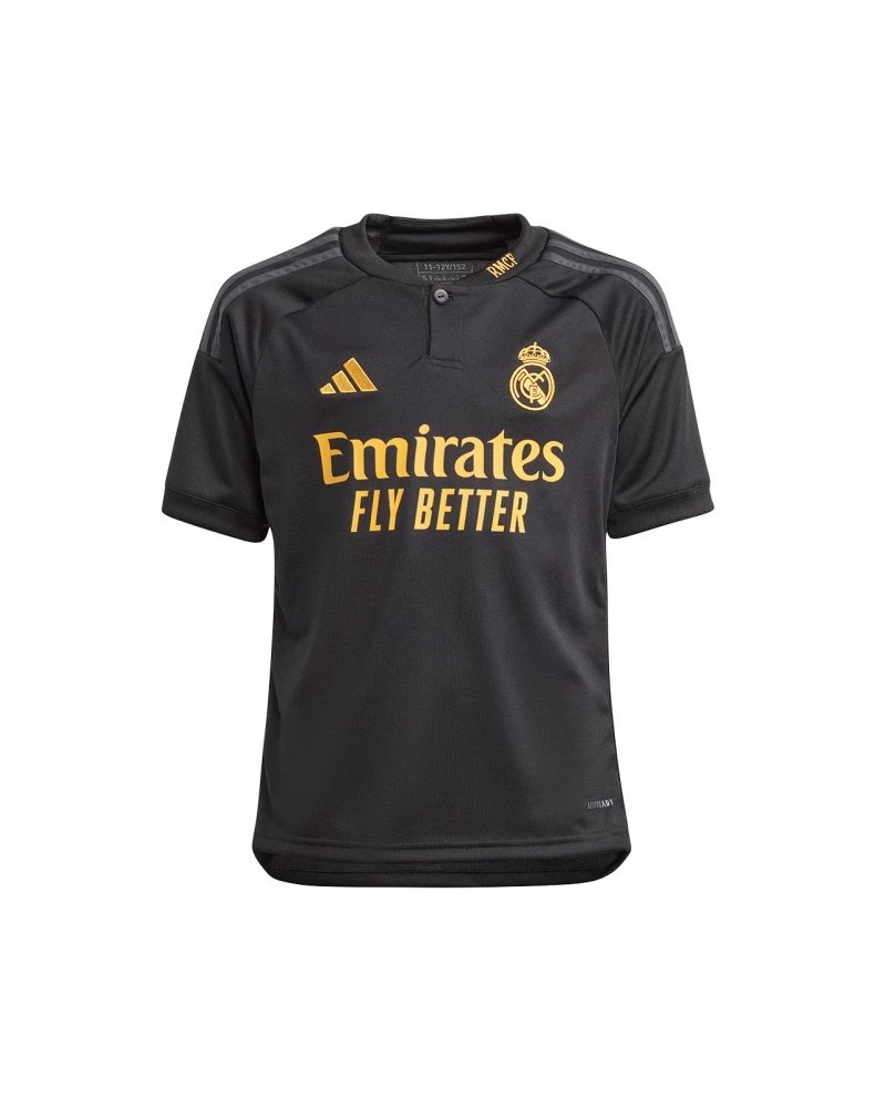 Adidas Real Madrid CF Tercera Equipación 2023-2024 Niño | Camisetas de fútbol |